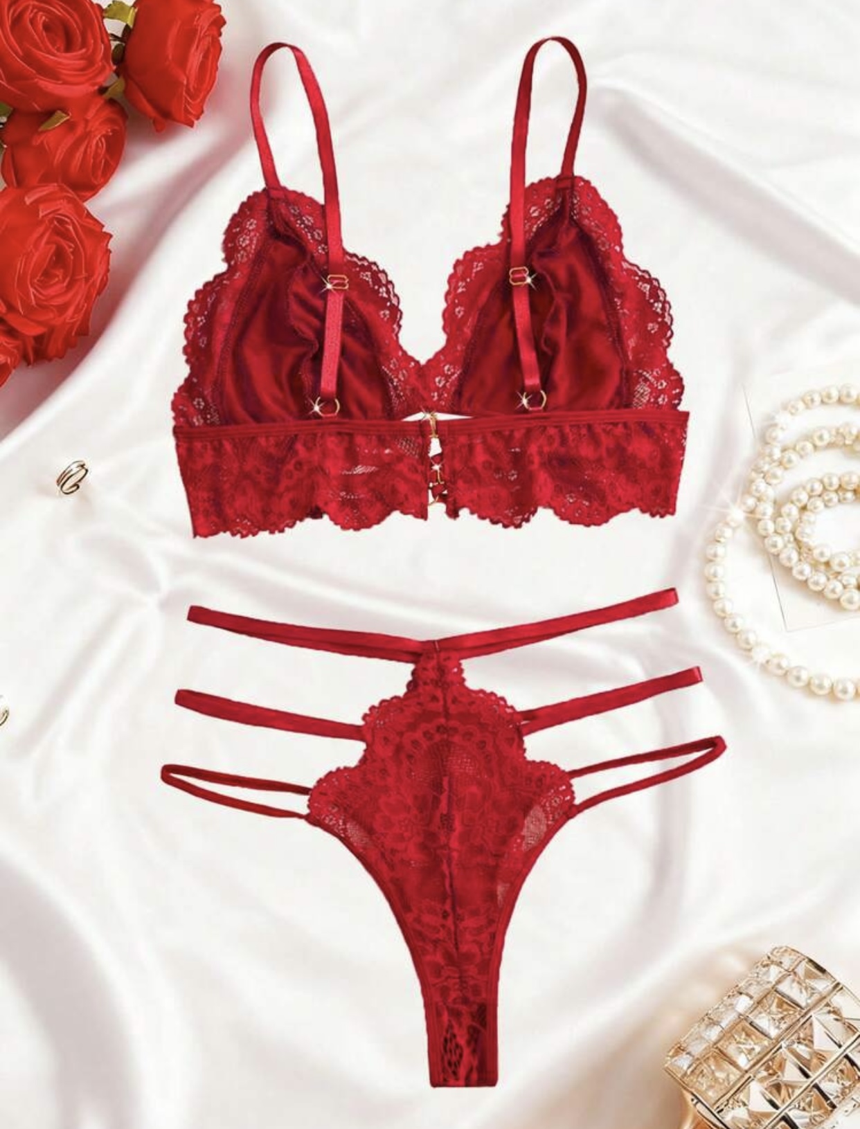 Women’s  Garter Lingerie Set