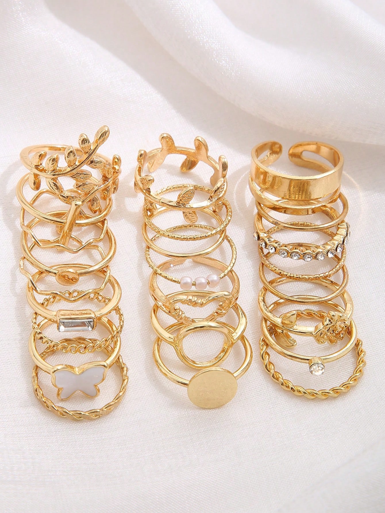 17km 24pcs Ring set